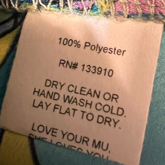 SHOW ME YOUR MUMU Multicolor Scarf Spaghetti Strap Top Sz XS NWT - Picture 4 of 4